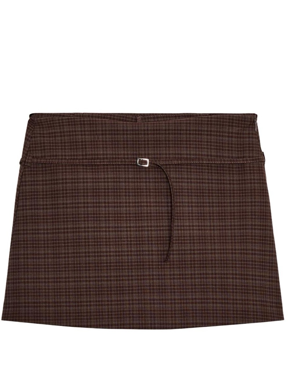 ZARA Skort with Subtle Buckle Detail